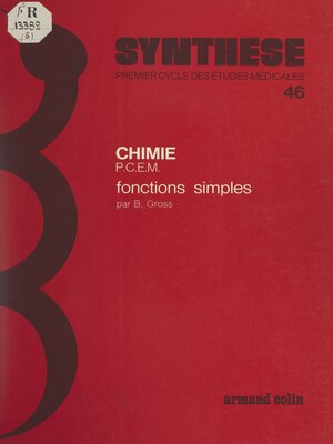 cover image of Fonctions simples